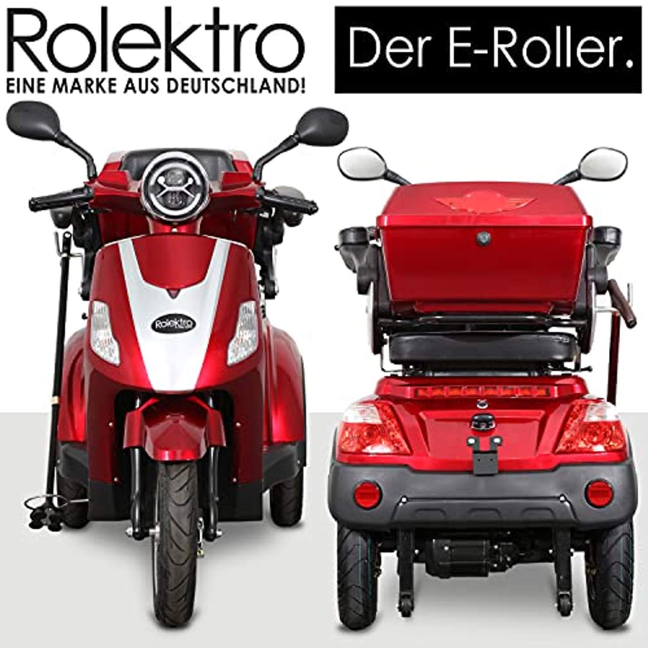 Rolektro E-Trike 25 V.2 Dreirad Rot