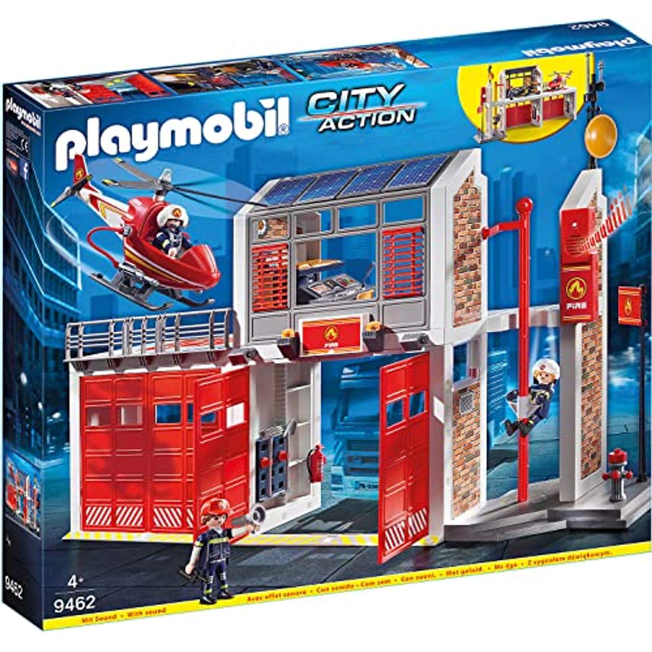 PLAYMOBIL 9462 Spielzeug-Große Feuerwache
