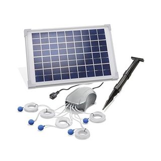 Solar Teichbelüfter 10W Solarmodul 5x120 l/h Förderleistung