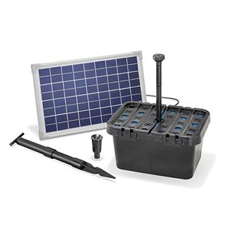 Solar Teichfilterset Starter 610 l/h Förderleistung 10 W Solarmodul
