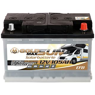 Solar Batterie 105Ah 12V GoldMax Versorger Wohnmobil Verbraucher