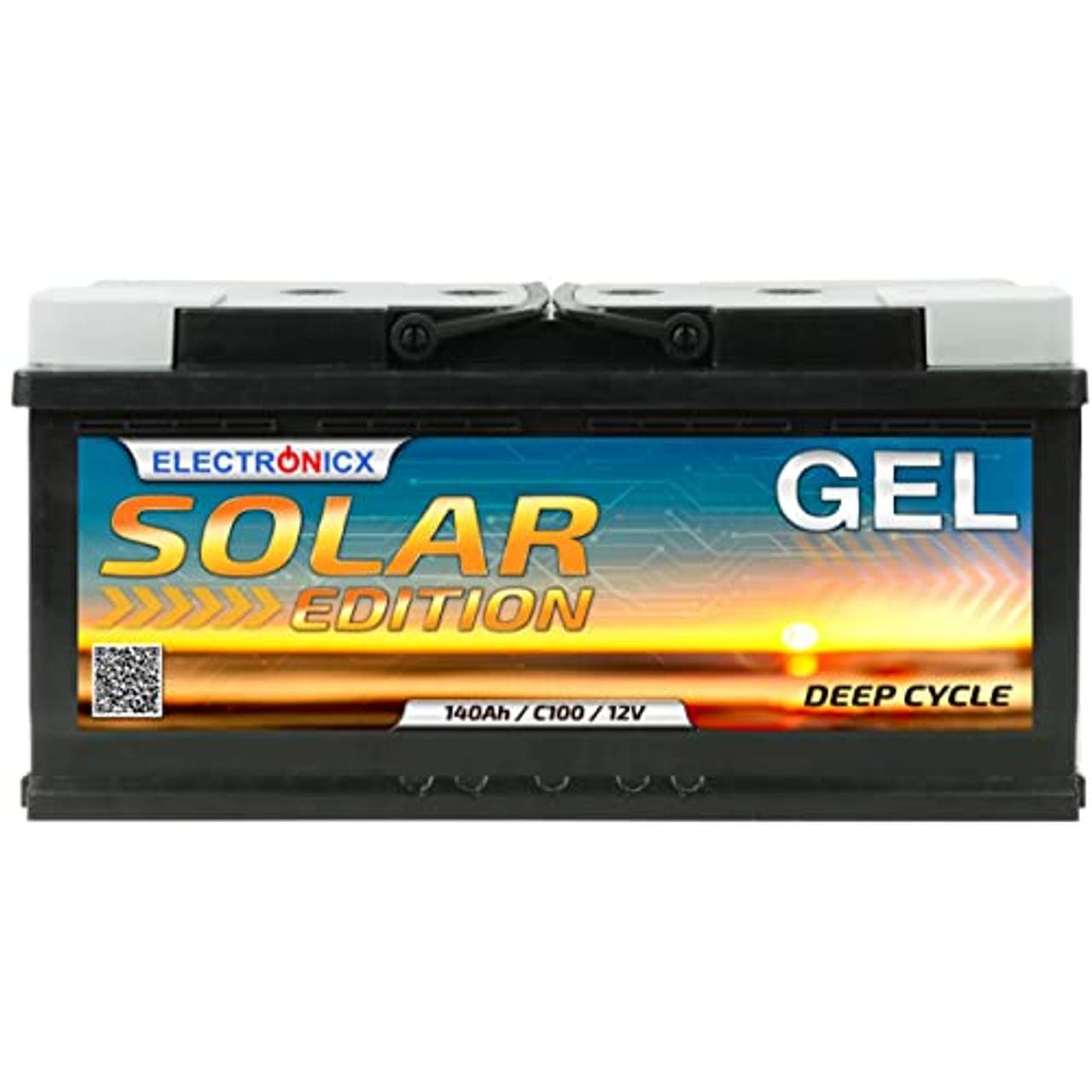 Solarbatterie 12v 140Ah Gel Batterie Electronicx Solar Edition Solarbatterie 12v Akku 12v Solar Batterien