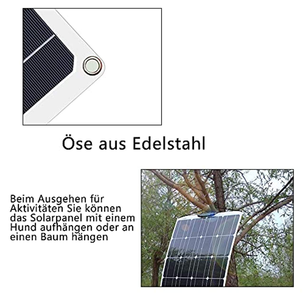 200W Flexibles Solarpanel Biegsames Wasserfestes-solarmodul