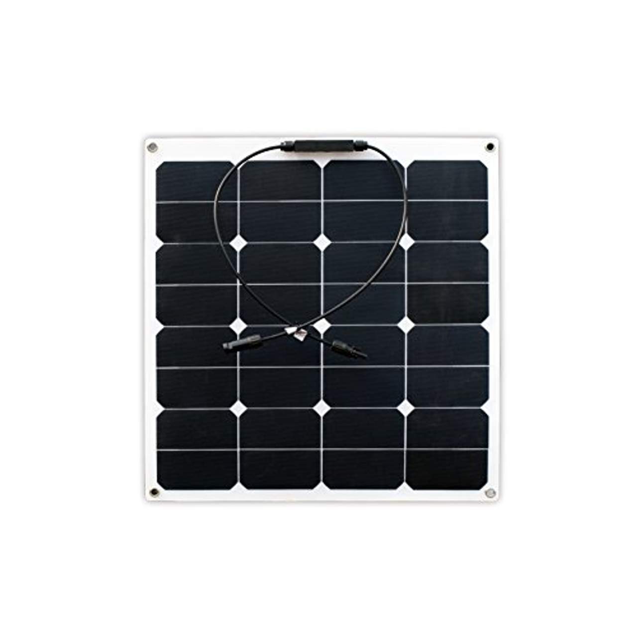 Newpowa 50w 12V Flexibles Solarpanel Ladegerät Semi biegsames wasserfestes
