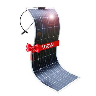 DOKIO 100W 18V Solarpanel Semi-Flexible