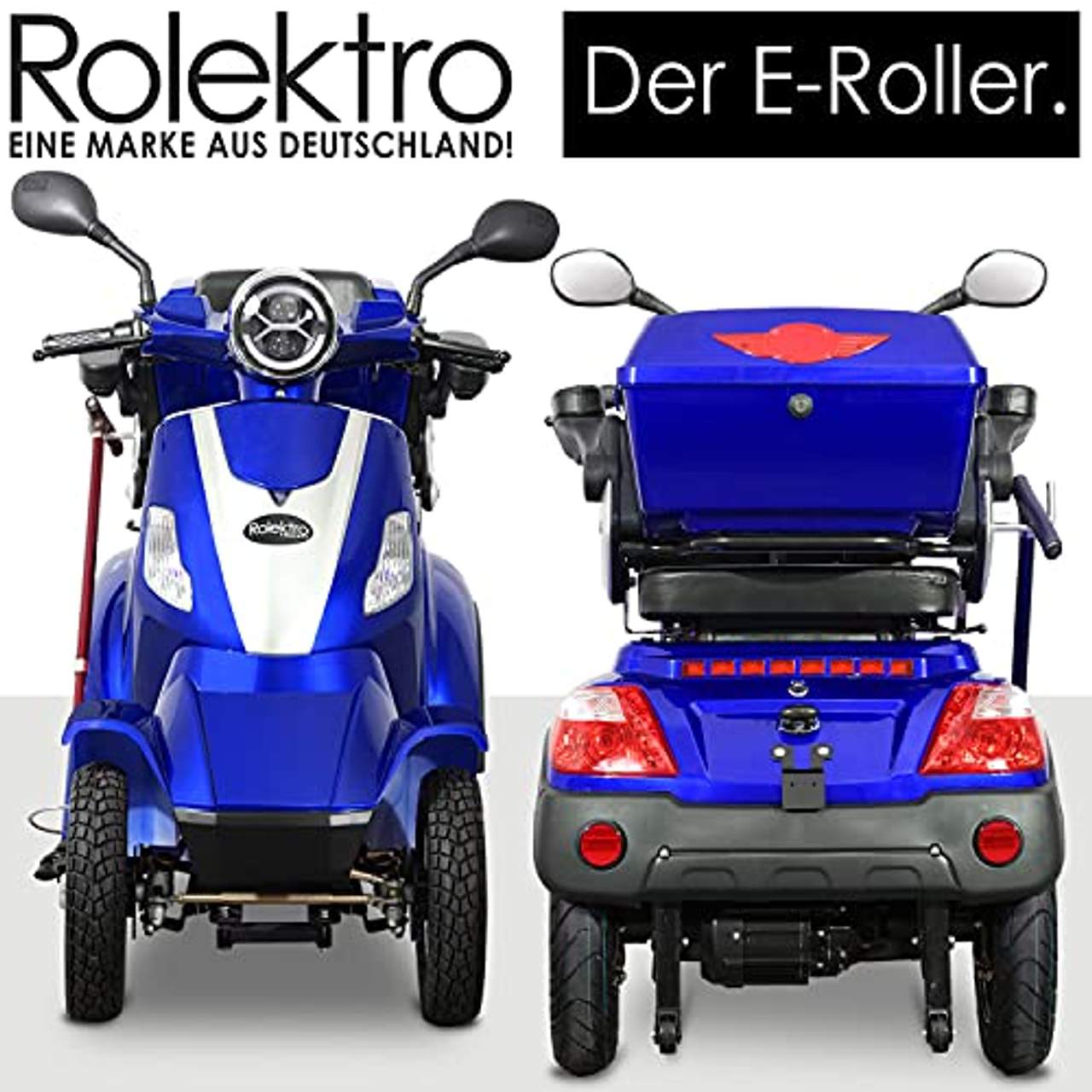 Rolektro E-Quad 25 V.2 Elektromobil Blau