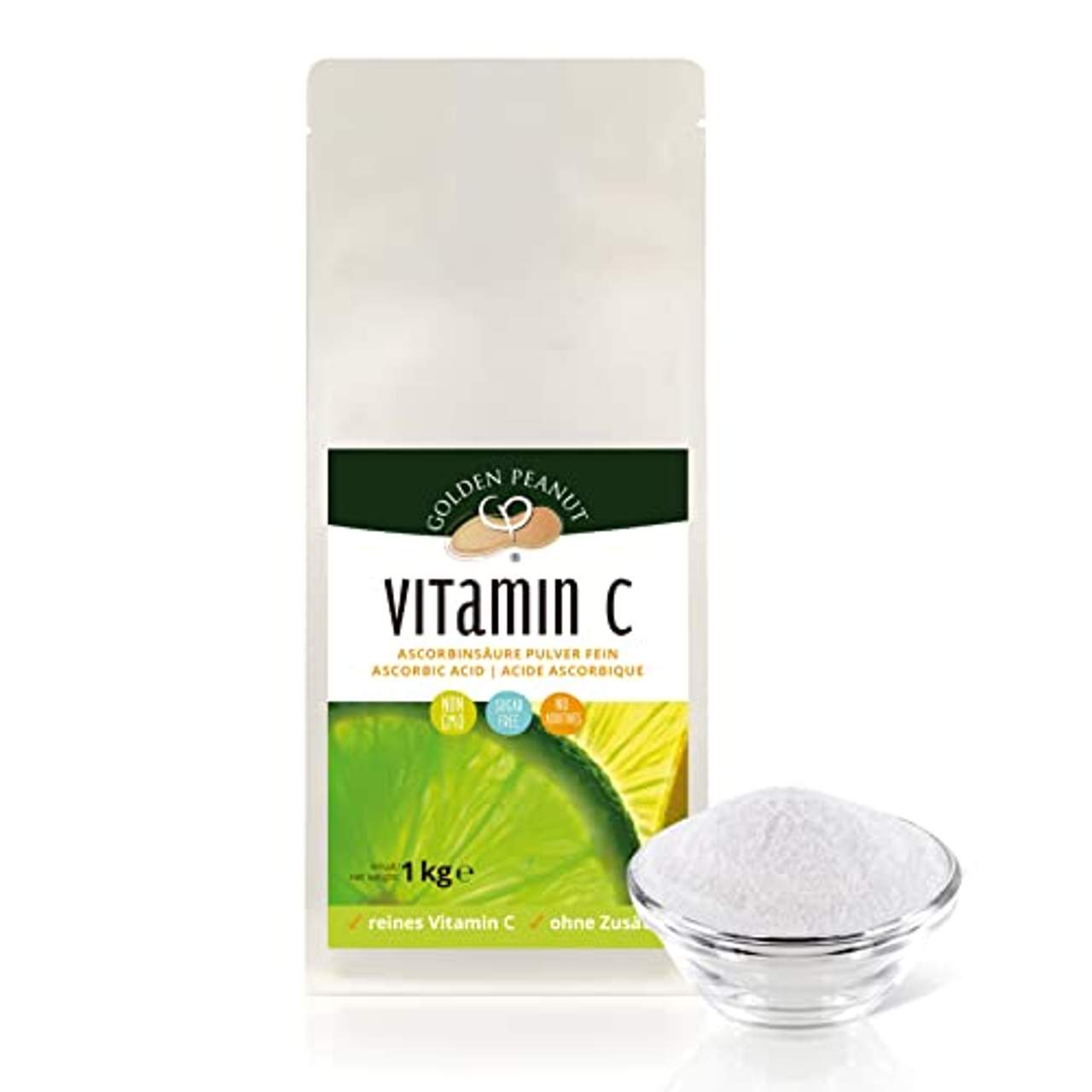 Vitamin C 1 kg Ascorbinsäure Pulver
