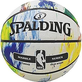 Black Edition Basketball Size 7 For Indoor/Outdoor Spalding Marble 