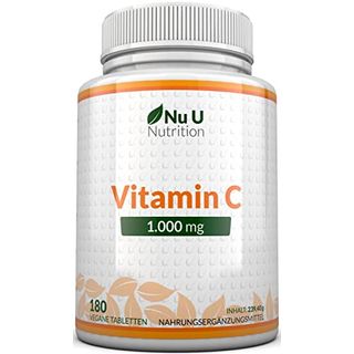 Super C 1000 mg Vitamin C hochdosiert 360 Tabletten vegan mit Acerola Hageb... 