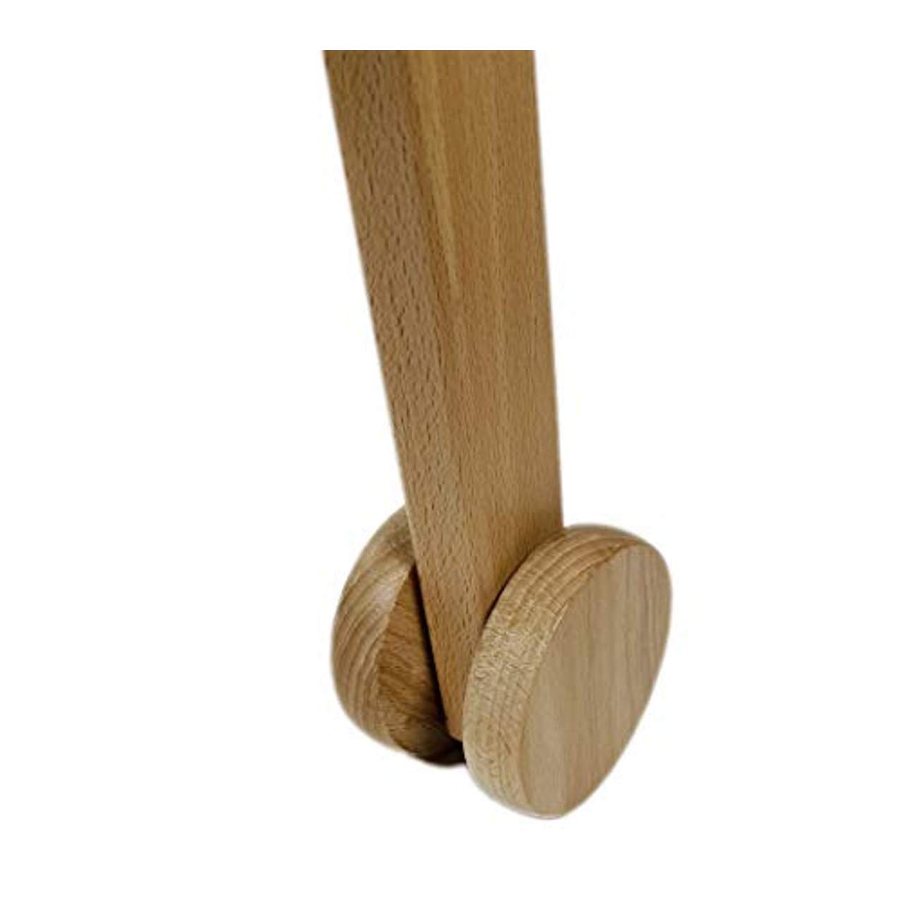 BUSDUGA Holz-Steckenpferd aus Buchenholz