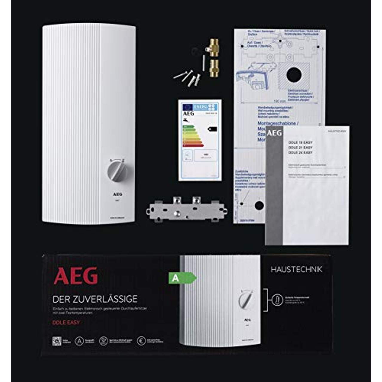 AEG Haustechnik AEG elektronischer Durchlauferhitzer Ddle Easy 18 kW