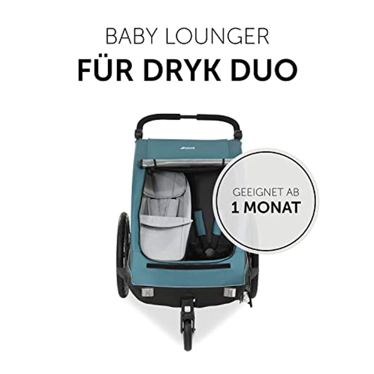 Hauck Babysitz für Fahrradanhänger Dryk DUO Baby Lounger