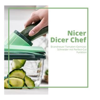 Genius Nicer Dicer Chef | Deluxe-Set | 34 Teile 