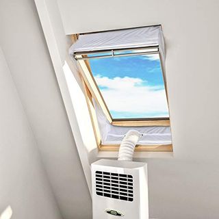 HOOMEE Fensterabdichtung für Mobile Klimageräte Dachfenster