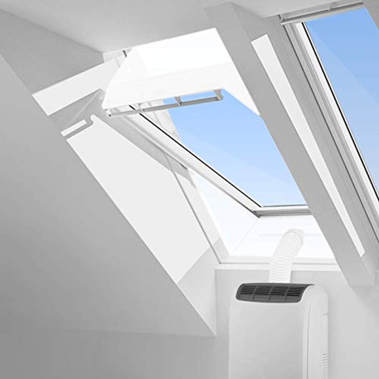 HOOMEE Fensterabdichtung für Mobile Klimageräte Dachfenster