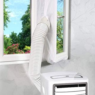 Maylove Fensterabdichtung für Mobile Klimageräte Klimaanlagen Wäschetrockner und Ablufttrockner