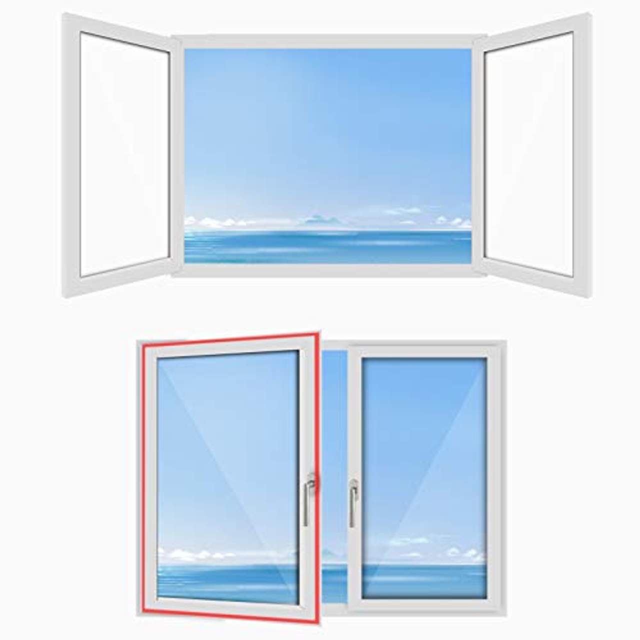HOOMEE Fensterabdichtung für Mobile Klimageräte