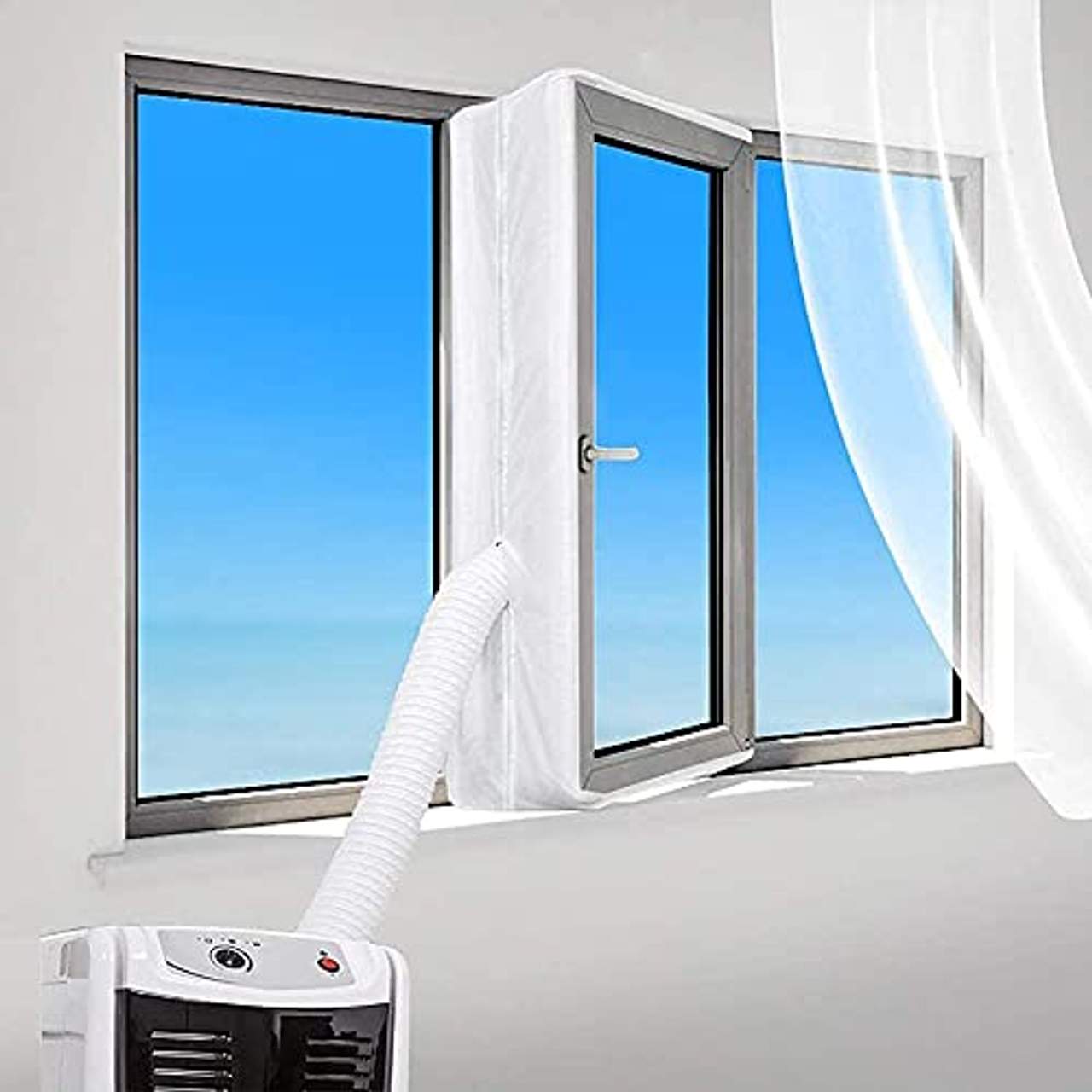 Aozzy Fensterabdichtung für Mobile Klimageräte und Ablufttrockner