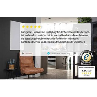 Könighaus Infrarot Bildheizung HD Qualität 1000W