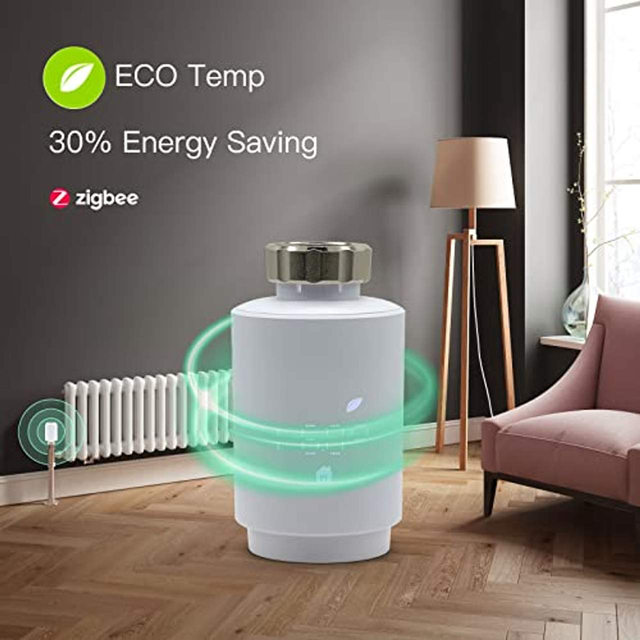 BSEED Smart Home 4er Wifi Thermostat Heizung