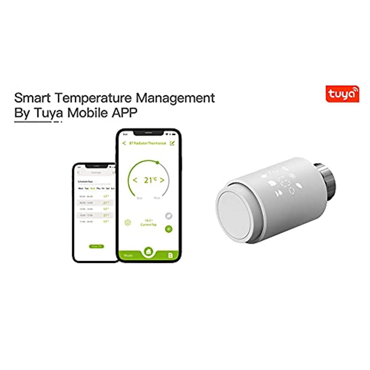 Qiumi Zigbee Thermostat Heizkörperventil