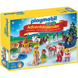 Playmobil 9009 1.2.3 Adventskalender Weihnacht auf dem Bauernhof