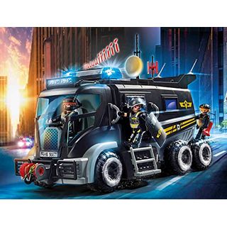 Playmobil 9360 SEK-Truck mit Licht und Sound Spiel
