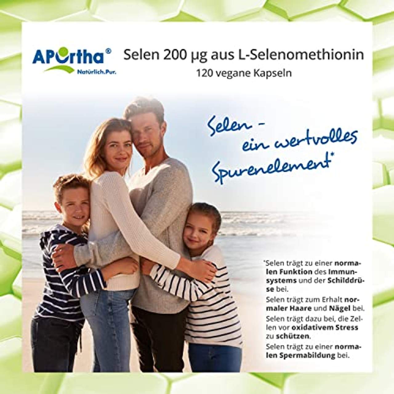 APOrtha Selen Kapseln 120 Stück I Selen 200 µg aus L-Selenomethionin I in Deutschland