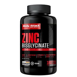 Body Attack Zinc PRO 25mg hochdosiertes Zink pro Kapsel