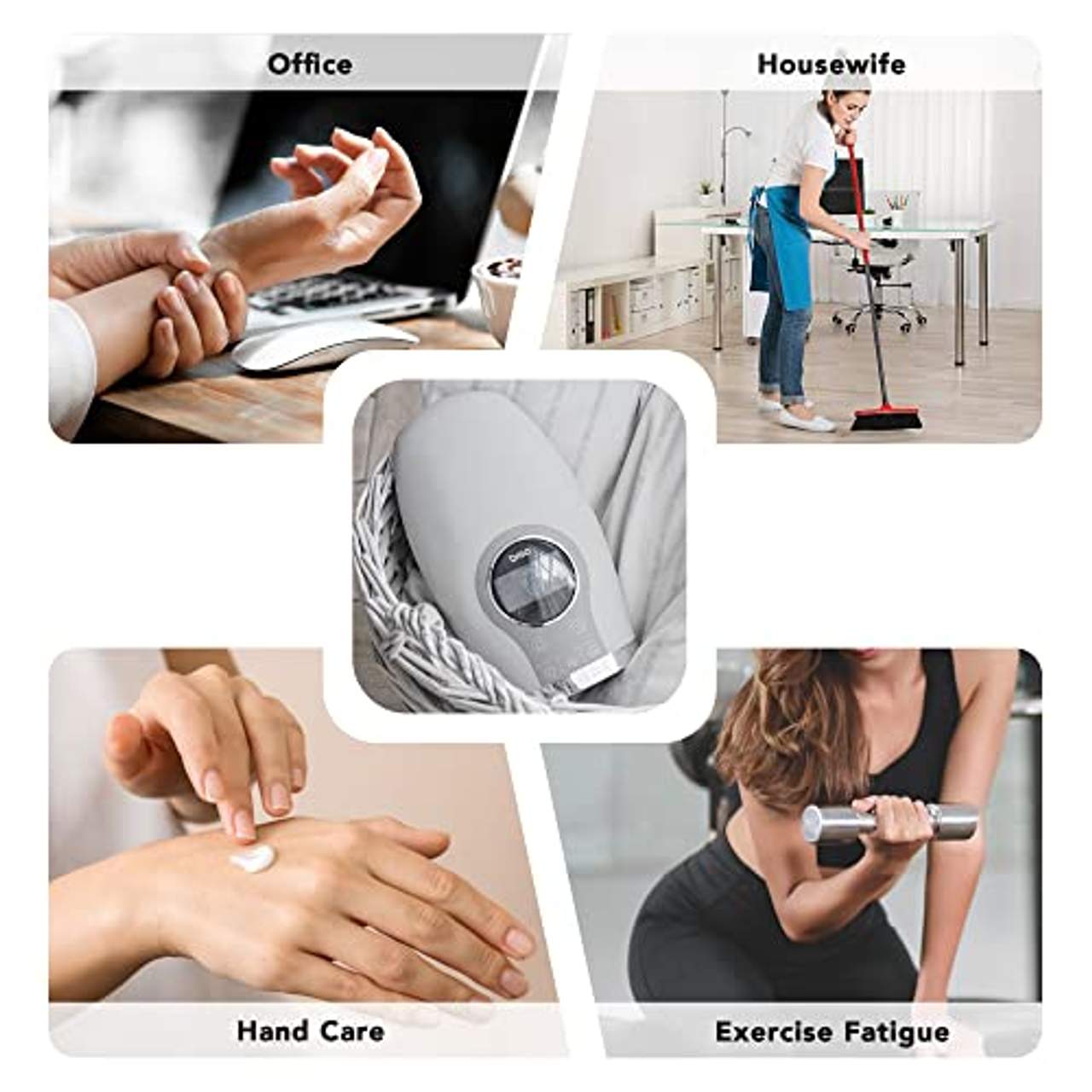 Breo Handmassagegeräte mit Wärme zur Entspannung und Schönheit von Händen und Fingern