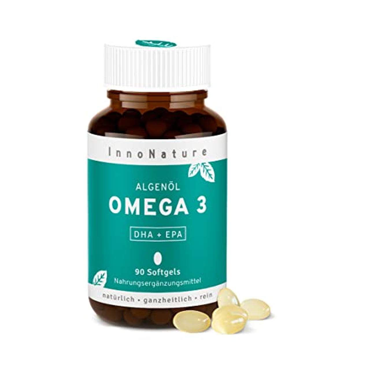 Vegan Omega 3 Kapseln aus Mikroalgenöl