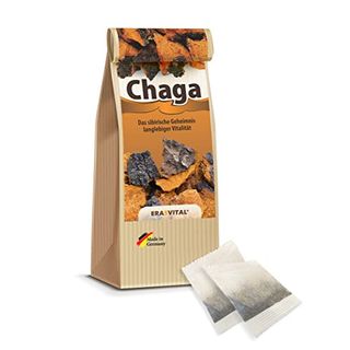 Chaga Pilz portioniert in 120 Beuteln je 1g natürlich wild gesammelt