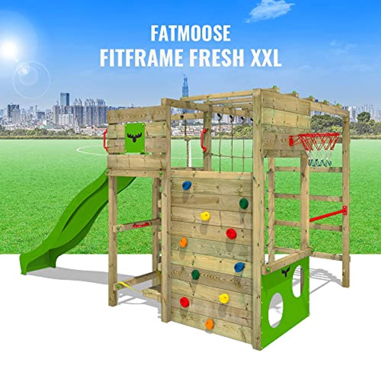 Fatmoose Klettergerüst FitFrame Fresh XXL
