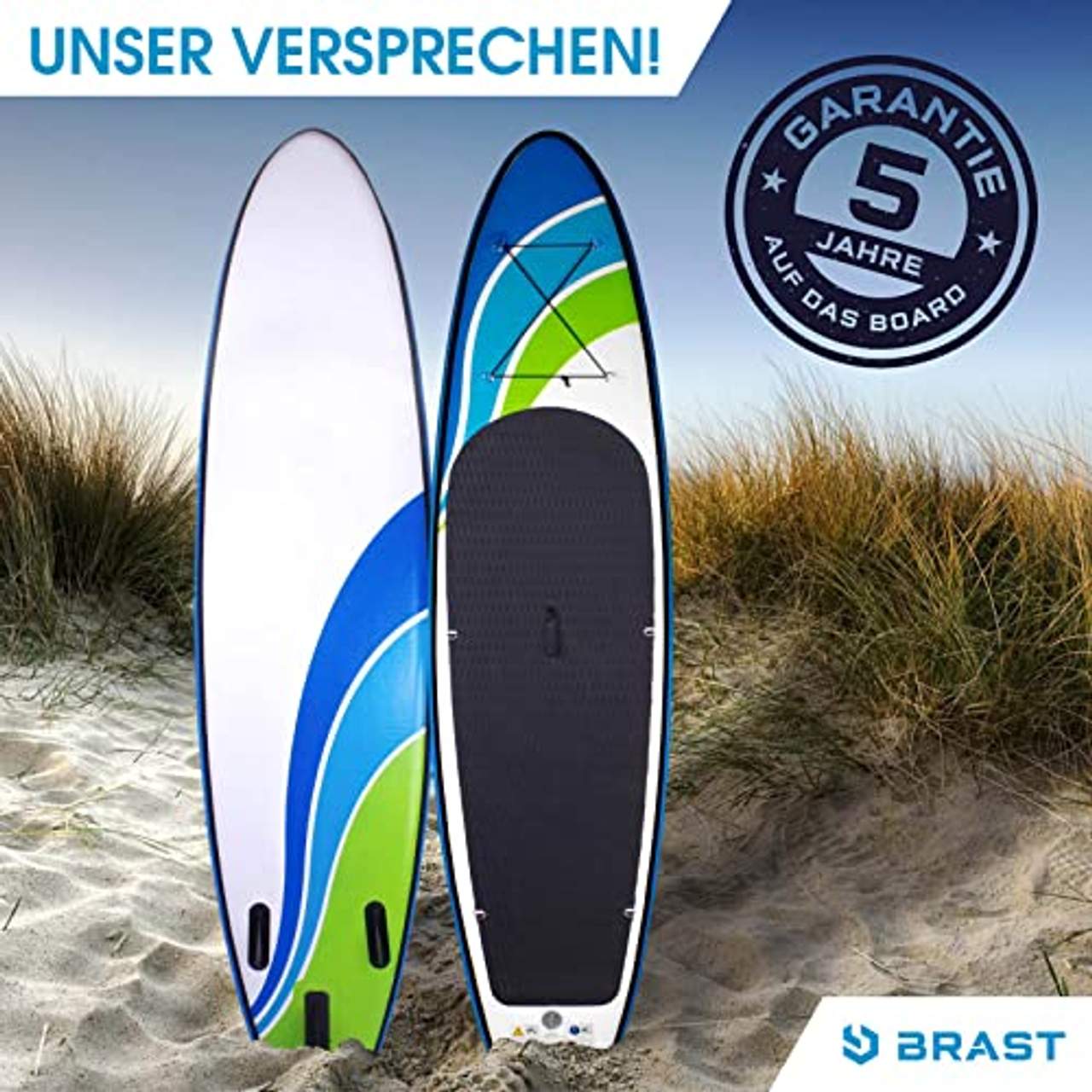 SUP Board Stand up Paddling Surfboard"Speed" 320x76x15cm aufblasbar