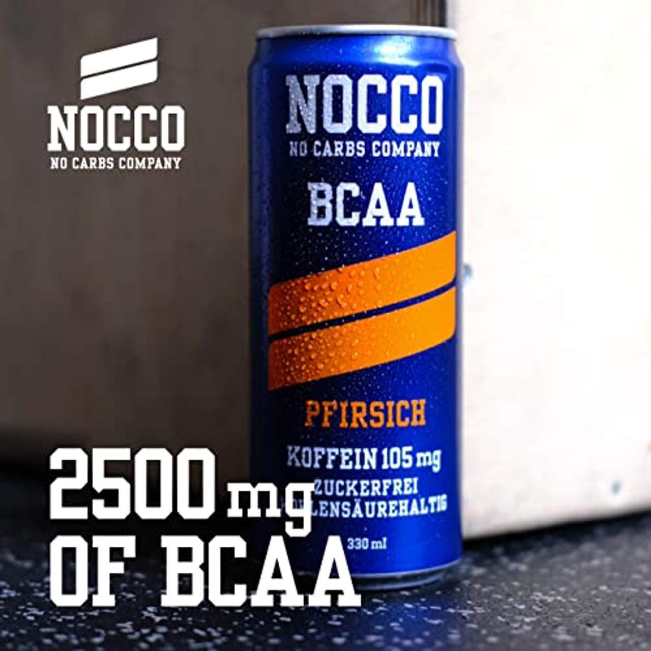 NOCCO BCAA+ Pfirsich 24 x 330ml