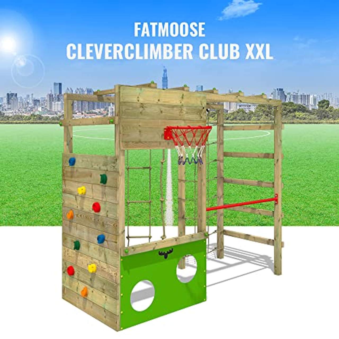 Fatmoose Klettergerüst CleverClimber Club XXL