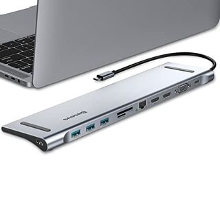 Baseus 11 in 1 Docking Station USB C Hub Triple Display USB C Adapter