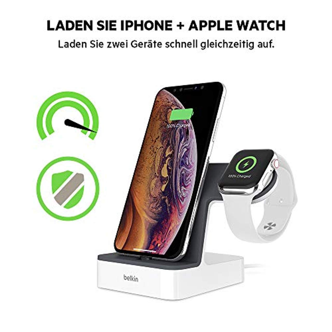 Belkin PowerHouse Ladestation für die Apple Watch und das iPhone