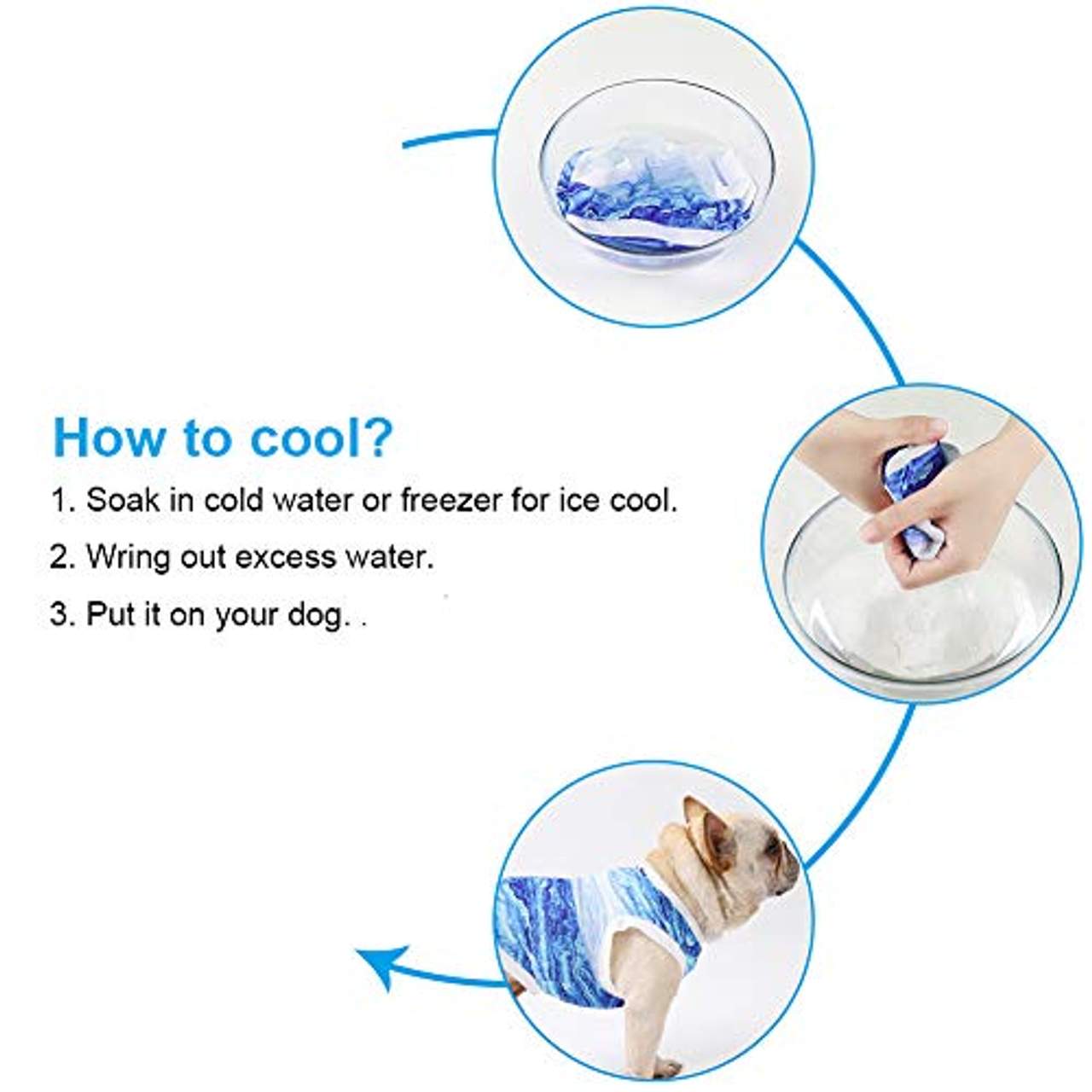 Coppthinktu Kühlweste für Hunde