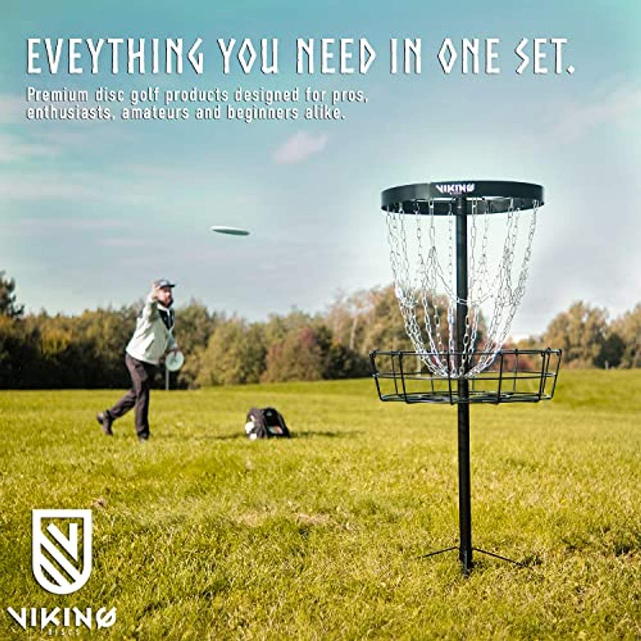 Viking Discs Tournament Disc Golf Set