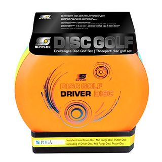 Sunflex Disc Golf Set|3 hochwertige Wurfscheiben