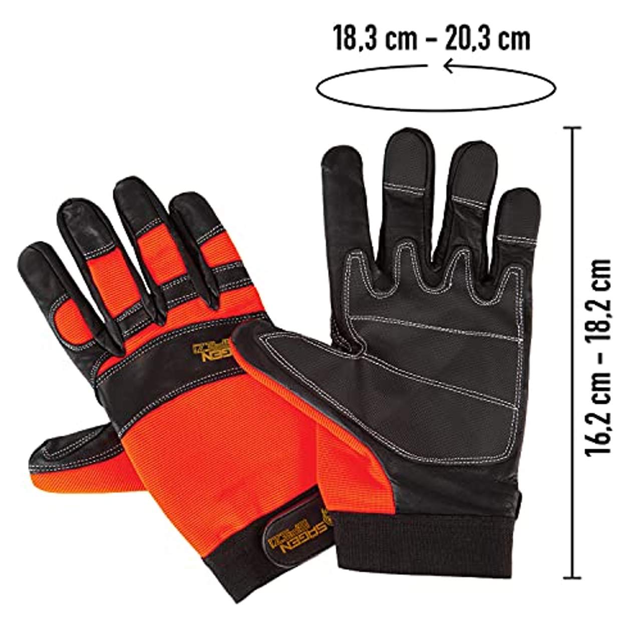 Sägenspezi Schnittschutz Sägenspezi Handschuhe Größe XL