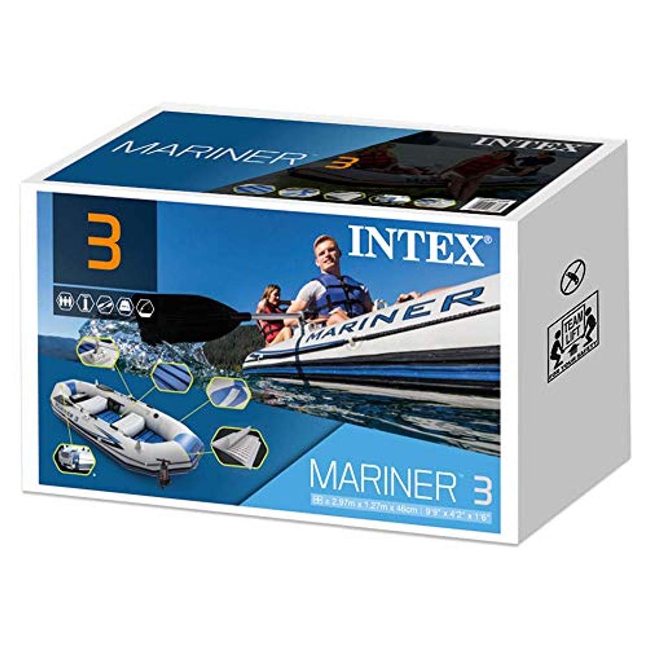 Intex 68373NP Mariner 3 Schlauchboot Set