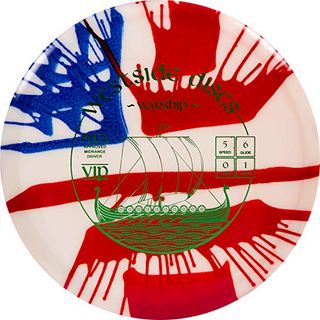 Westside Discs MyDye American Flag Disc Golf Disc