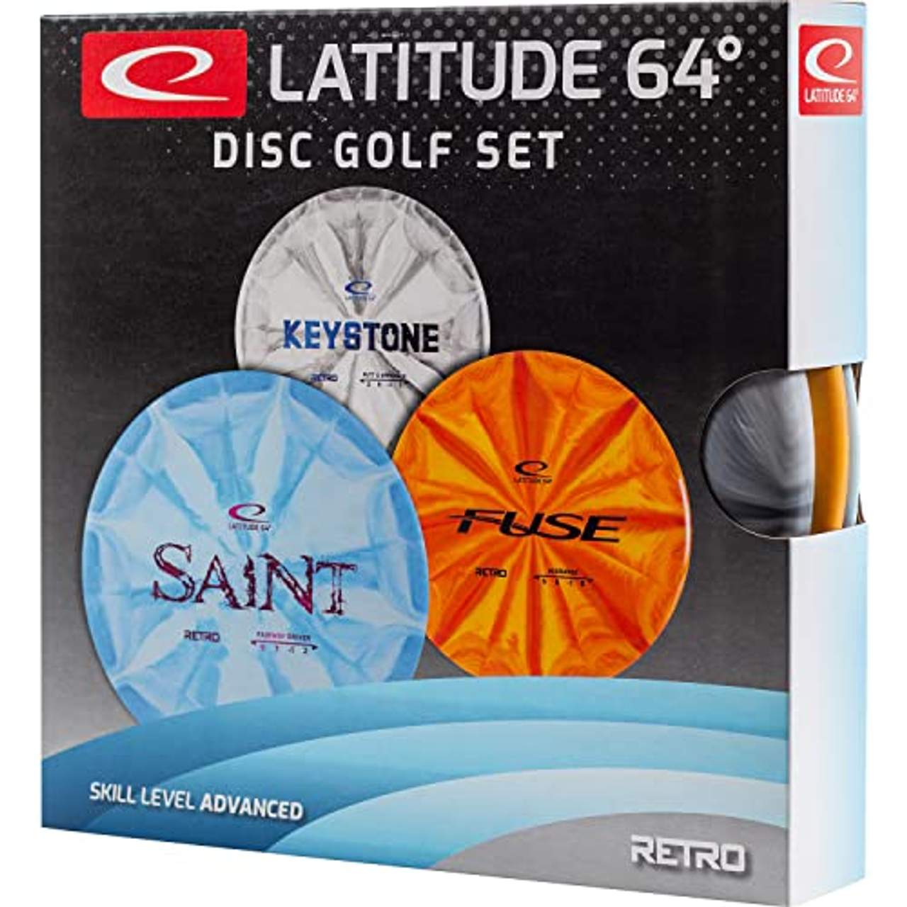 Latitude Disc Golf Einsteiger Beginner Starterset Advanced 3 Scheiben