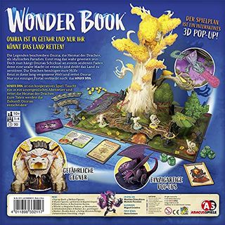 ABACUSSPIELE 33211 Wonder Book Pop up Abenteuer Spielbuch