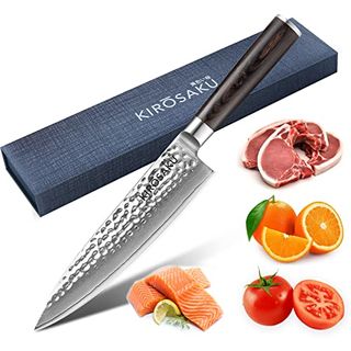 Kirosaku Premium japanisches Damast Küchenmesser 20cm