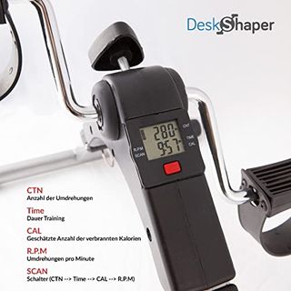 DeskShaper Pedaltrainer Arm- und Beintrainer Heimtrainer Mini Fitness