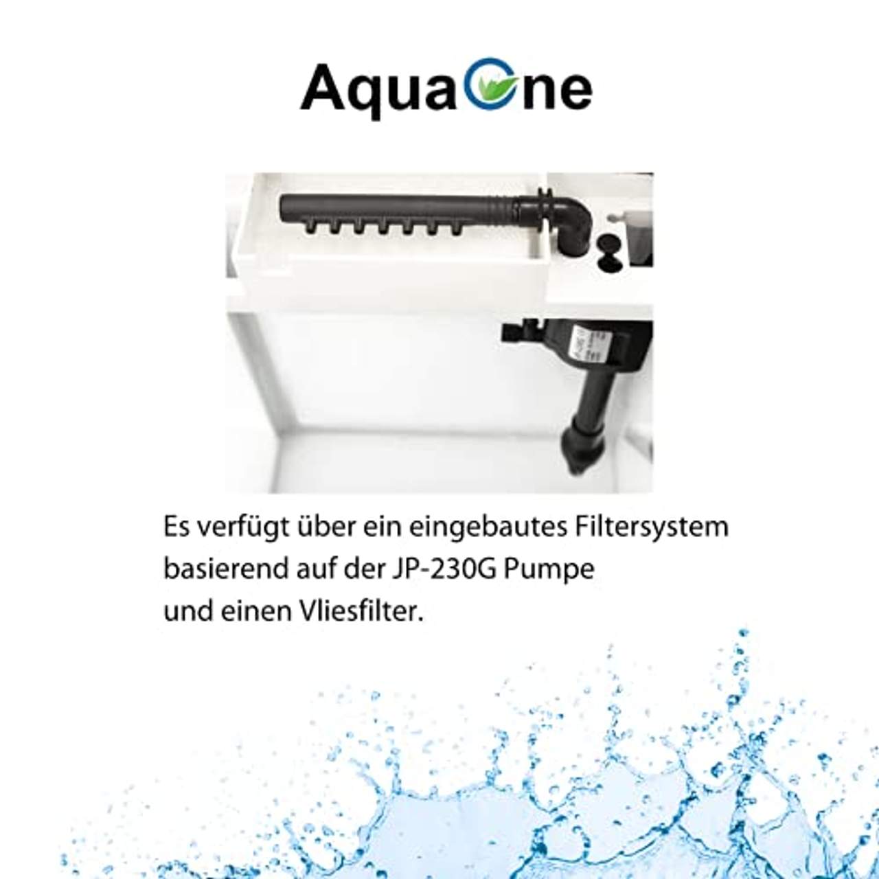 AquaOne Aquarium Komplettset LED