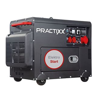 Practixx by Scheppach Diesel Stromerzeuger PX-SE-5000D